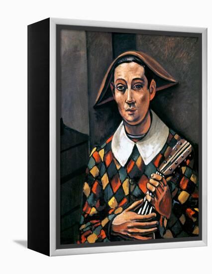 Derain: Harlequin, 1919-Andre Derain-Framed Premier Image Canvas