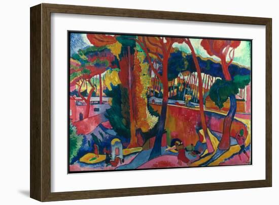 Derain: L'Estaque,-Andre Derain-Framed Giclee Print