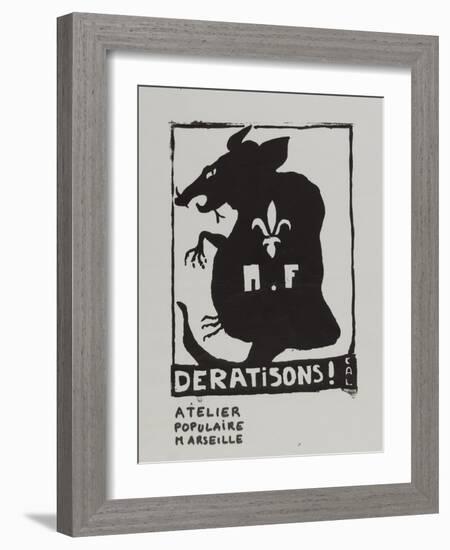 Dératisons !-null-Framed Giclee Print