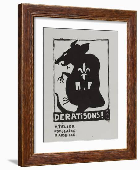 Dératisons !-null-Framed Giclee Print
