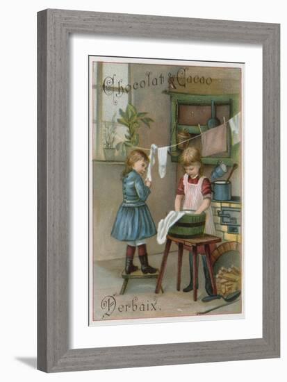 Derbaix Chocolate and Cocoa-null-Framed Giclee Print