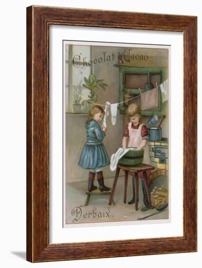 Derbaix Chocolate and Cocoa-null-Framed Giclee Print