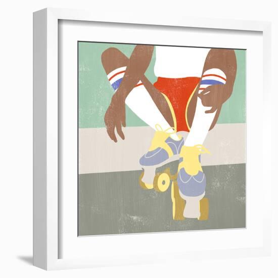 Derby Dames I-Grace Popp-Framed Premium Giclee Print