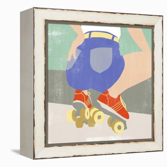 Derby Dames II-Grace Popp-Framed Stretched Canvas