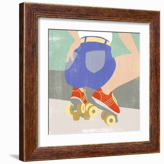 Derby Dames II-Grace Popp-Framed Premium Giclee Print