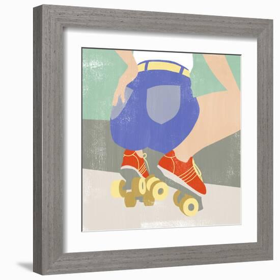 Derby Dames II-Grace Popp-Framed Premium Giclee Print