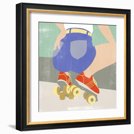 Derby Dames II-Grace Popp-Framed Premium Giclee Print