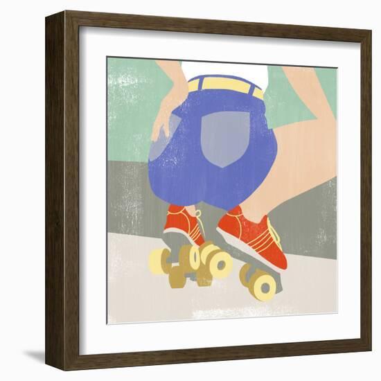 Derby Dames II-Grace Popp-Framed Premium Giclee Print