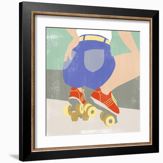 Derby Dames II-Grace Popp-Framed Art Print