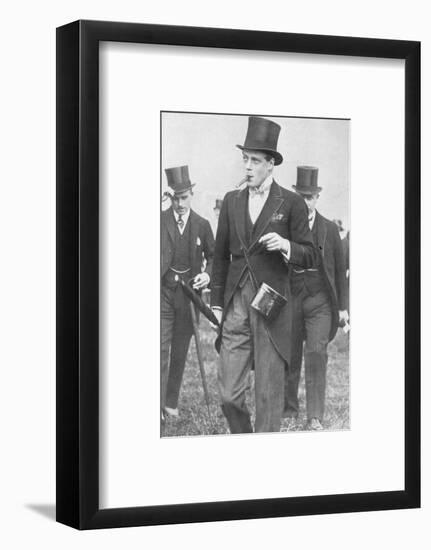 Derby Day, 1926: His Majesty, Ryder Cup contest at Southport', (1936)-Unknown-Framed Photographic Print