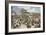 Derby Day, 1979 (Colour Litho)-Terence Cuneo-Framed Giclee Print