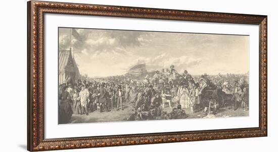 Derby Day-William Powell Frith-Framed Premium Giclee Print