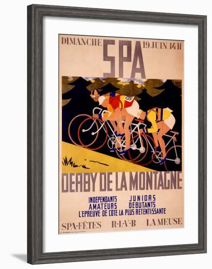 Derby de la Montagne-Charles Gilbert-Framed Giclee Print