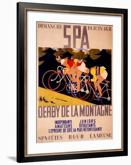 Derby de la Montagne-Charles Gilbert-Framed Giclee Print