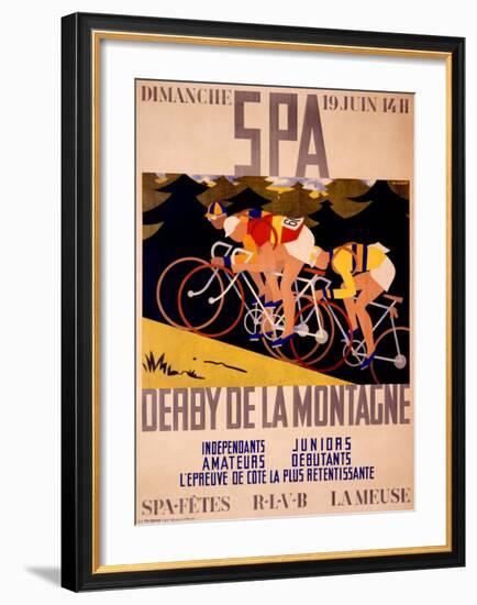 Derby de la Montagne-Charles Gilbert-Framed Giclee Print