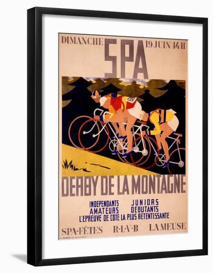 Derby de la Montagne-Charles Gilbert-Framed Giclee Print