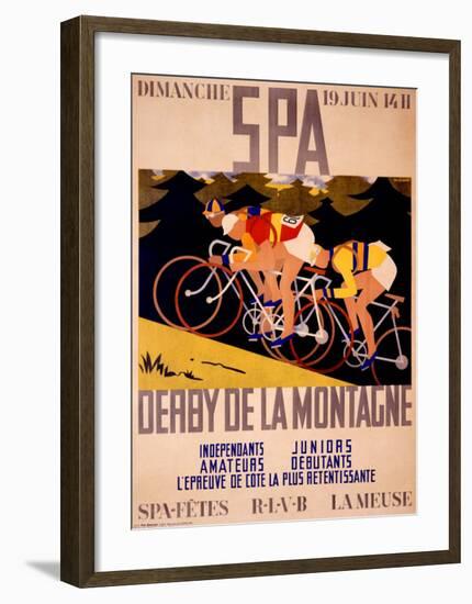 Derby de la Montagne-Charles Gilbert-Framed Giclee Print