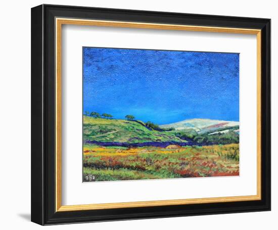 Derbyshire Landscape, 1999-Trevor Neal-Framed Giclee Print