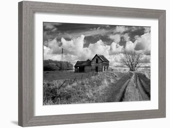 Derelict Barn in Usa-Rip Smith-Framed Photographic Print