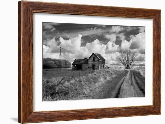 Derelict Barn in Usa-Rip Smith-Framed Photographic Print