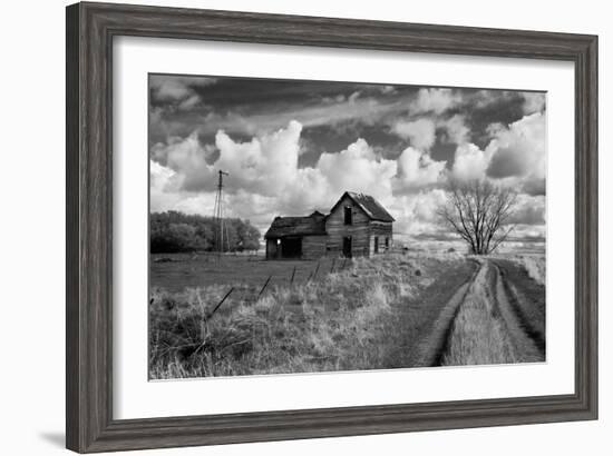 Derelict Barn in Usa-Rip Smith-Framed Premium Photographic Print