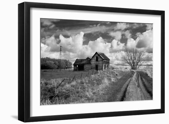 Derelict Barn in Usa-Rip Smith-Framed Premium Photographic Print