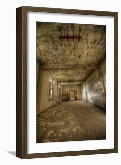 Derelict Building Interior-Nathan Wright-Framed Photographic Print