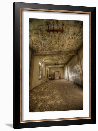 Derelict Building Interior-Nathan Wright-Framed Photographic Print