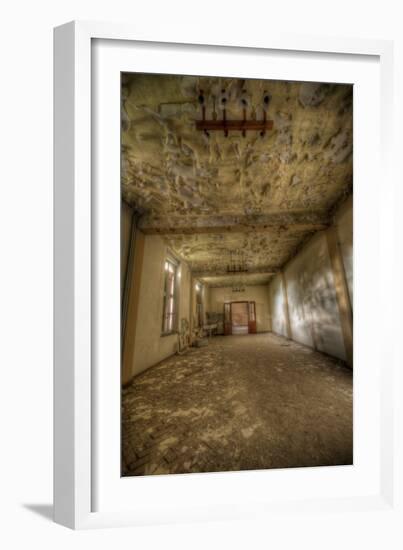 Derelict Building Interior-Nathan Wright-Framed Photographic Print