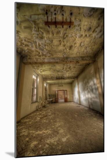 Derelict Building Interior-Nathan Wright-Mounted Photographic Print