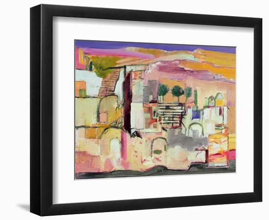 Derelict House: Greece, 2007-08-Derek Balmer-Framed Giclee Print