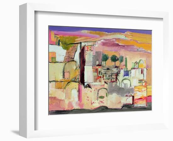 Derelict House: Greece, 2007-08-Derek Balmer-Framed Premium Giclee Print