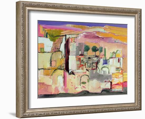 Derelict House: Greece, 2007-08-Derek Balmer-Framed Giclee Print