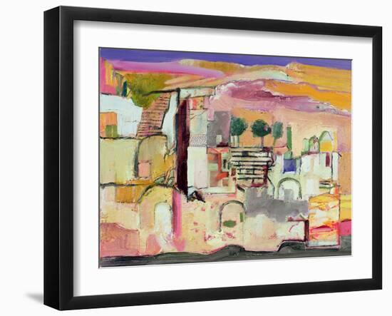 Derelict House: Greece, 2007-08-Derek Balmer-Framed Giclee Print