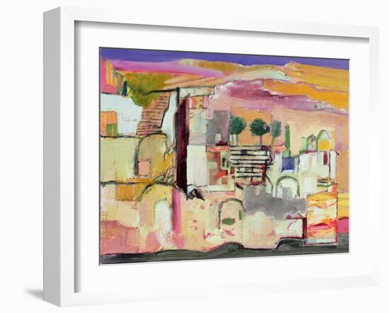 Derelict House: Greece, 2007-08-Derek Balmer-Framed Giclee Print