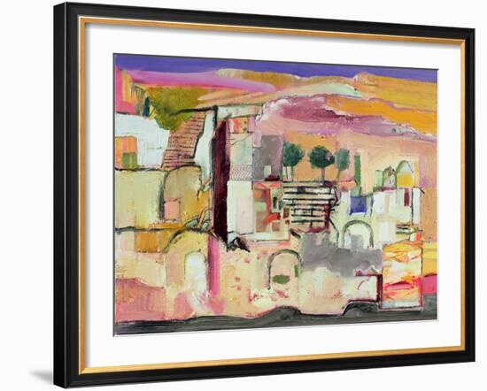 Derelict House: Greece, 2007-08-Derek Balmer-Framed Giclee Print