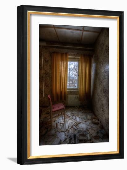 Derelict Interior-Nathan Wright-Framed Photographic Print