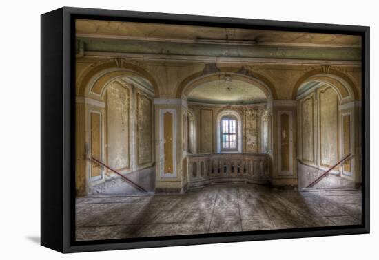 Derelict Interior-Nathan Wright-Framed Premier Image Canvas