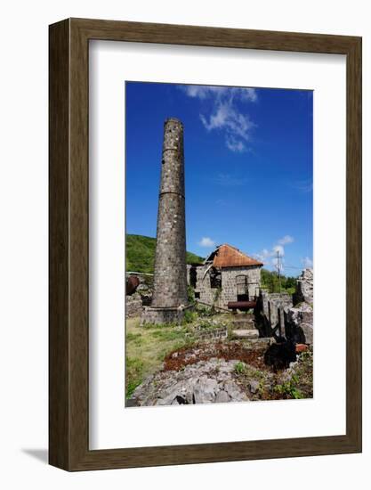 Derelict Old Sugar Mill, Nevis, St. Kitts and Nevis-Robert Harding-Framed Photographic Print