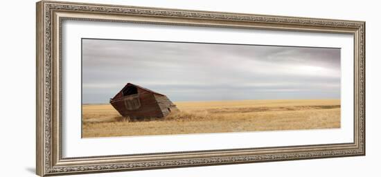 Derelict Prairie Barn, Canada-Tony Craddock-Framed Photographic Print