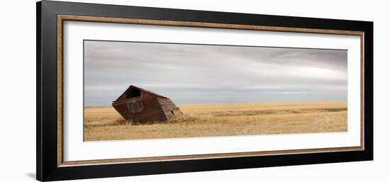Derelict Prairie Barn, Canada-Tony Craddock-Framed Photographic Print