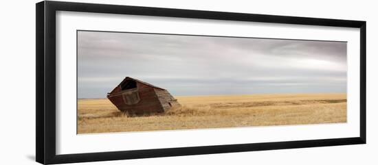 Derelict Prairie Barn, Canada-Tony Craddock-Framed Photographic Print