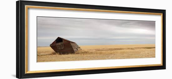 Derelict Prairie Barn, Canada-Tony Craddock-Framed Photographic Print