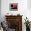 Derelict Red Door-Clive Nolan-Framed Photographic Print displayed on a wall