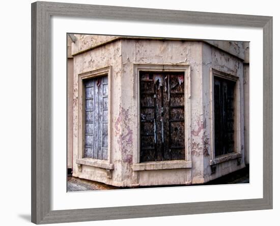 Derelict Windows-Clive Nolan-Framed Photographic Print