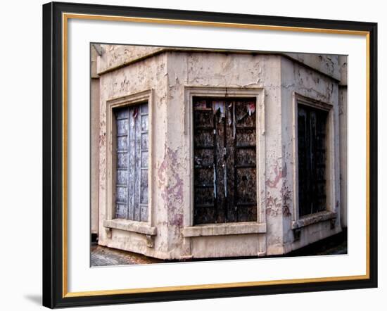 Derelict Windows-Clive Nolan-Framed Photographic Print