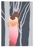 Woman in Forest-Derrick Brown-Framed Limited Edition