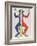 Derrier le Miroir (Acrobat (Blue, Yellow, Red))-Alexander Calder-Framed Collectable Print