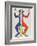 Derrier le Miroir (Acrobat (Blue, Yellow, Red))-Alexander Calder-Framed Collectable Print