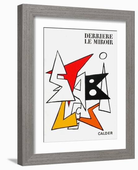 Derrier le Mirroir, no. 141: Stabiles I-Alexander Calder-Framed Collectable Print